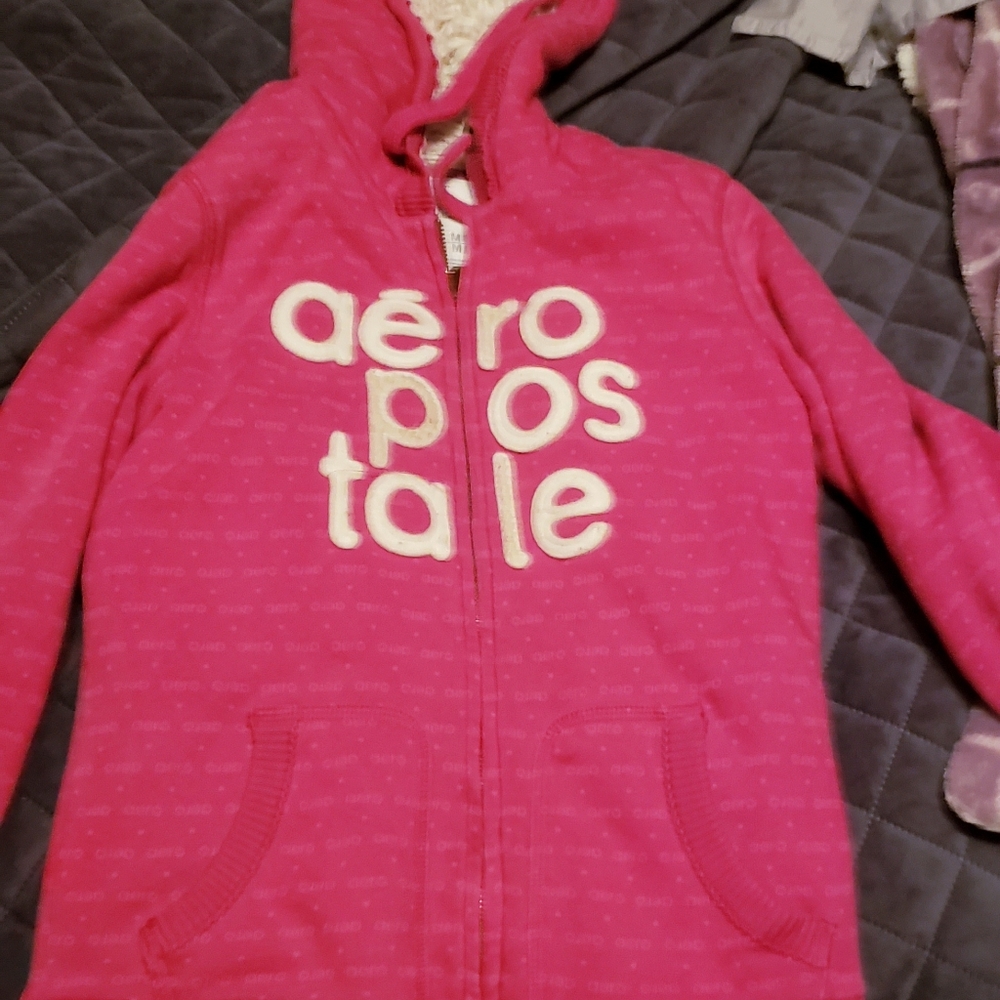 Aeropostle fur line jacket